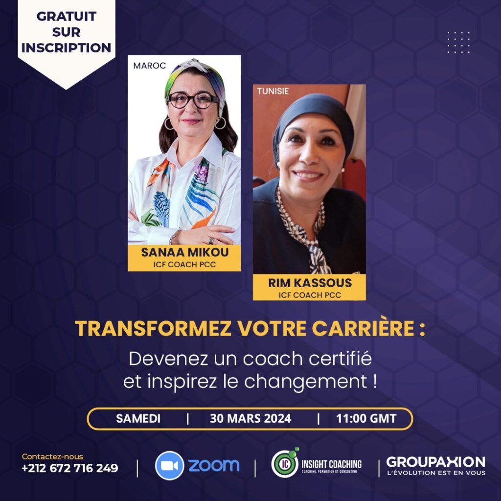 Webinaire Transformez Votre Carriere Coaching News Magazine Infos